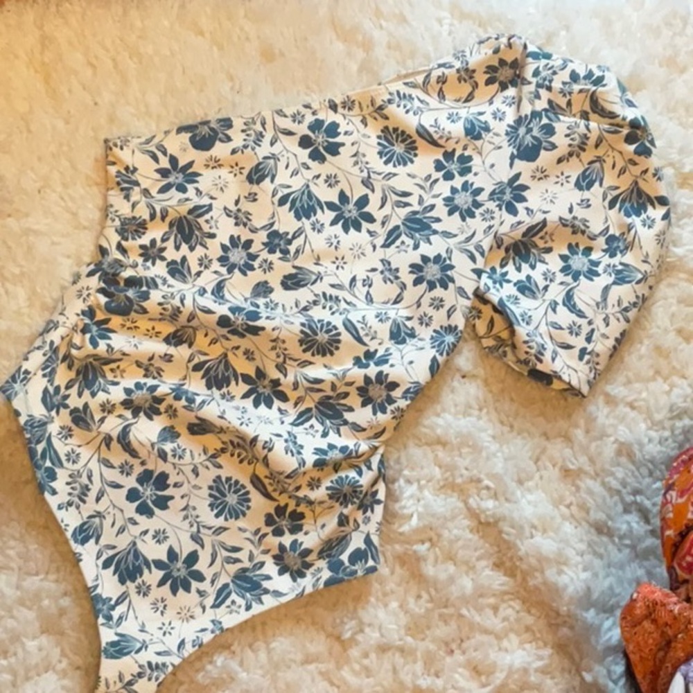 Free People one shoulder bodysuit.  Never worn.